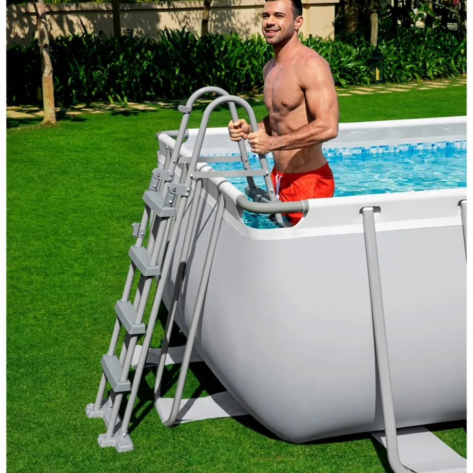 Bestway pool ovan mark 4,9x2,4m - 122cm djup | Power Steel (56670)