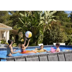 Bestway pool ovan mark 7,3x3,7m - 132cm djup | Power Steel APX 365 (561KG)