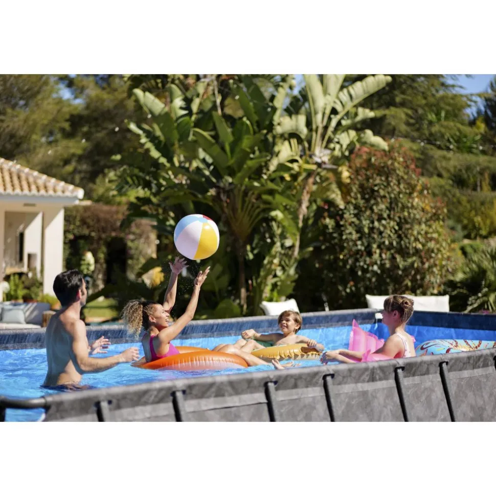 Bestway pool ovan mark 7,3x3,7m - 132cm djup | Power Steel APX 365 (561KG)