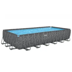 Bestway pool ovan mark 7,3x3,7m - 132cm djup | Power Steel APX 365 (561KG)