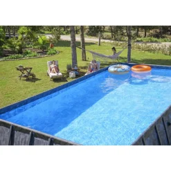 Bestway pool ovan mark 7,3x3,7m - 132cm djup | Power Steel APX 365 (561KG)