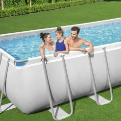 Bestway pool ovan mark 6,4x2,74m - 132cm djup | Power Steel (5611Z)