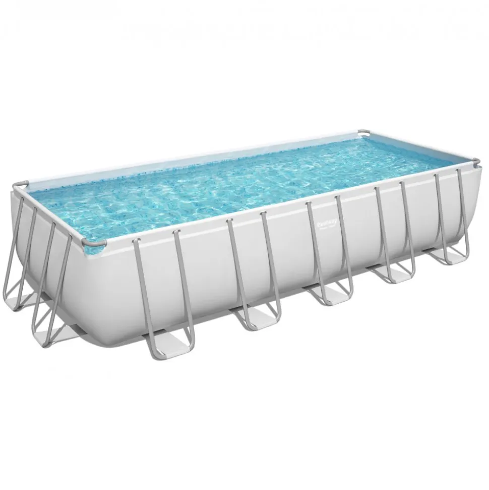 Bestway pool ovan mark 6,4x2,74m - 132cm djup | Power Steel (5611Z)