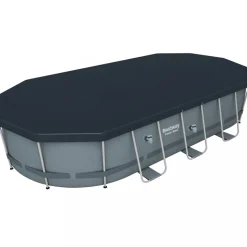 Bestway pool ovan mark 5,5x2,7m - 1,2m djup | Power Steel Oval (56710)