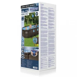 Bestway pool ovan mark 5,5x2,7m | Power Steel Swim Vista II (56716)