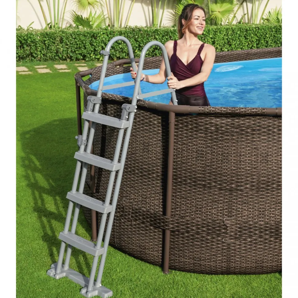 Bestway pool ovan mark 5,5x2,7m | Power Steel Swim Vista II (56716)