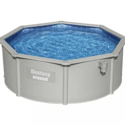 Bestway stålväggspool Ø3,66m - 1,22m djup | Hydrium (56574)