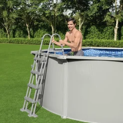 Bestway stålväggspool Ø3,66m - 1,22m djup | Hydrium (56574)