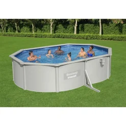 Bestway Stålväggspool Oval 5x3,6 m Hydrium (56586)