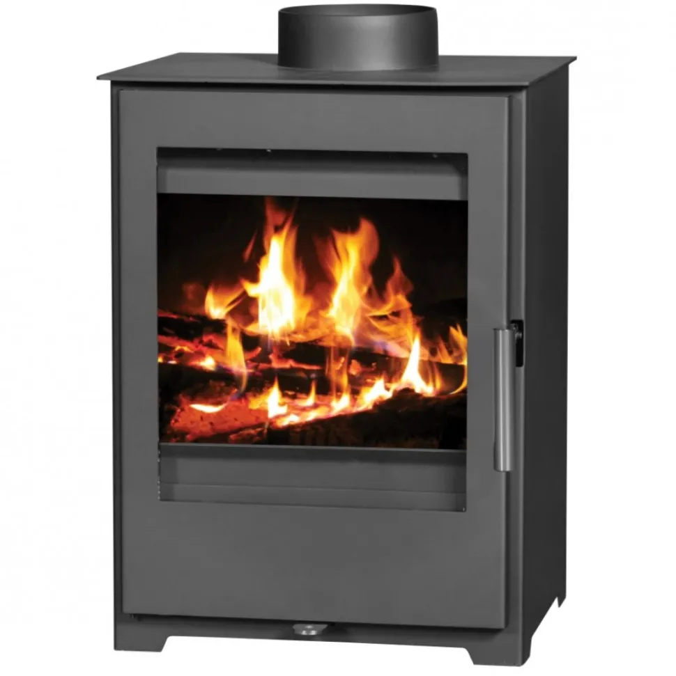 Braskamin 5kW | Modern Design | Hög Effektivitet | Lappi