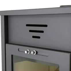 Braskamin 15kW | Verkningsgrad 77% | Laitila