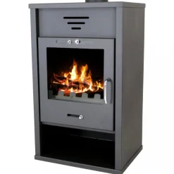 Braskamin 15kW | Verkningsgrad 77% | Laitila