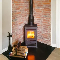 Braskamin 7kW | Verkningsgrad 80% | Ylöjärvi