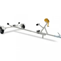 Båttrailer med vinsch | Maxlast 380kg | 400x183cm