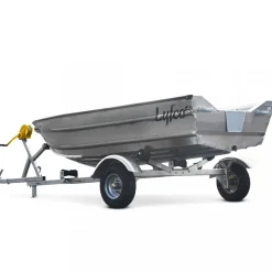 Båttrailer med vinsch | Maxlast 380kg | 400x183cm