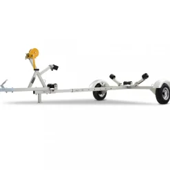 Båttrailer med vinsch | Maxlast 380kg | 400x183cm