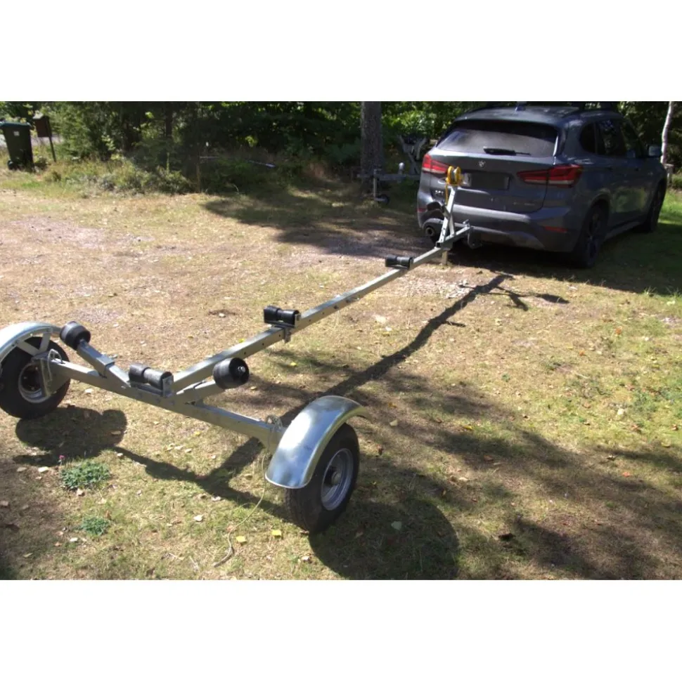 Båttrailer med vinsch | Maxlast 540kg | 469x180cm