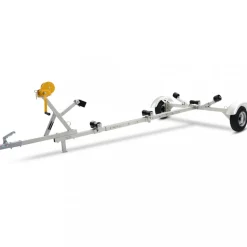 Båttrailer med vinsch | Maxlast 540kg | 469x180cm