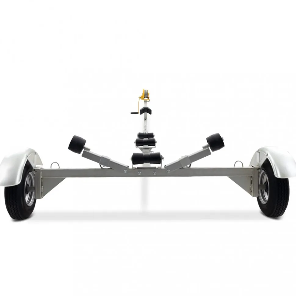 Båttrailer med vinsch | Maxlast 540kg | 469x180cm