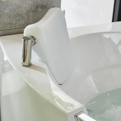 Bubbelbadkar med glasfront & värmare 140x140cm | BK-006V