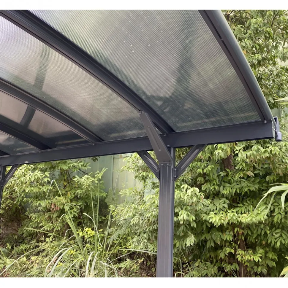 Carport 15 m² | 505 x 303 cm | Singelbilsparkering | Modern & elegant skyddslösning