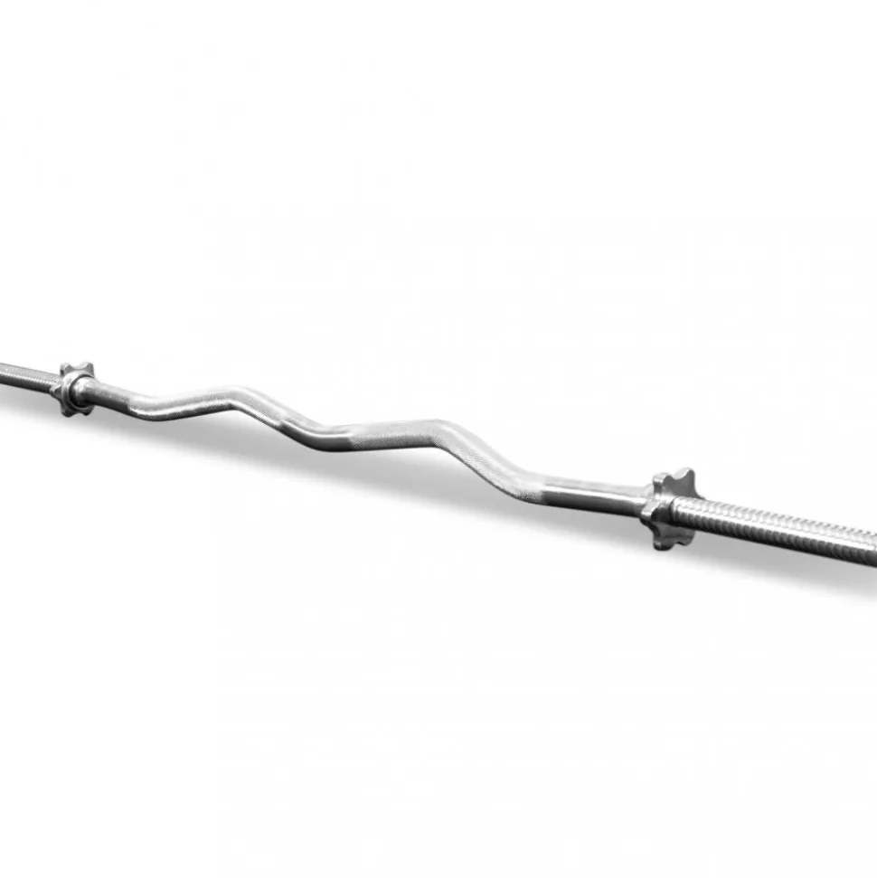 Curlstång 130cm | 25mm hål | Perfekt för hemmaträning