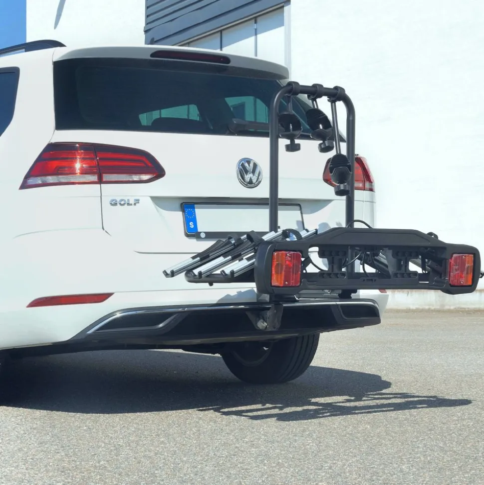 Cykelhållare bil med lyse | För 3 cyklar