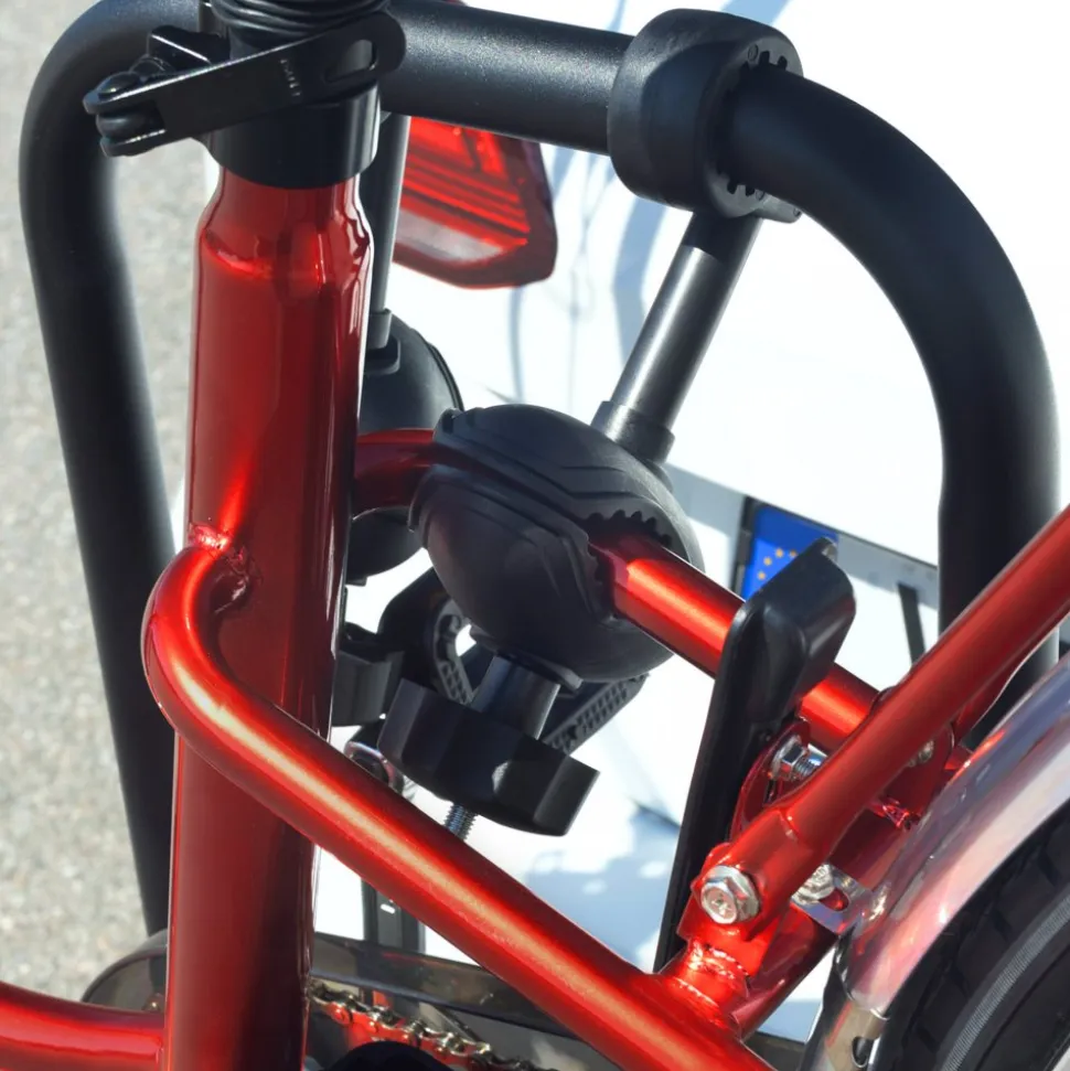 Cykelhållare bil med lyse | För 2 cyklar