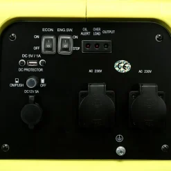 Digitalt elverk för krissituationer | 4000W | Portabel med USB-port | Metalcraft