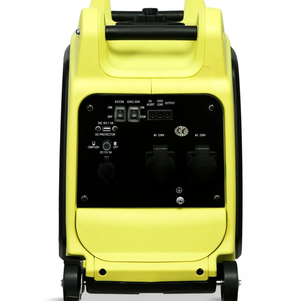 Digitalt elverk för krissituationer | 4000W | Portabel med USB-port | Metalcraft