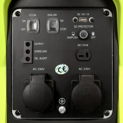Digitalt elverk för krissituationer | 2300W | Portabel med USB-port | Metalcraft