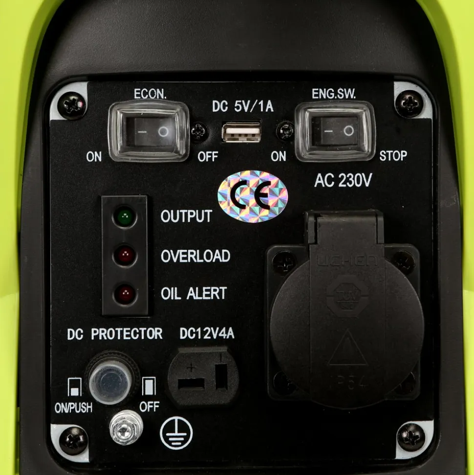 Digitalt elverk 1000W | Portabel med USB-port | Metalcraft