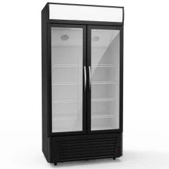 Displaykyl 618L | Energieffektiv & låsbar dryckeskyl | 100x61x195 cm