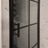 Duschdörr i industridesign | Nanobehandlad | 6mm säkerhetsglas