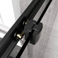 Duschhörna med skjutdörrar | 6mm säkerhetsglas | Modern design
