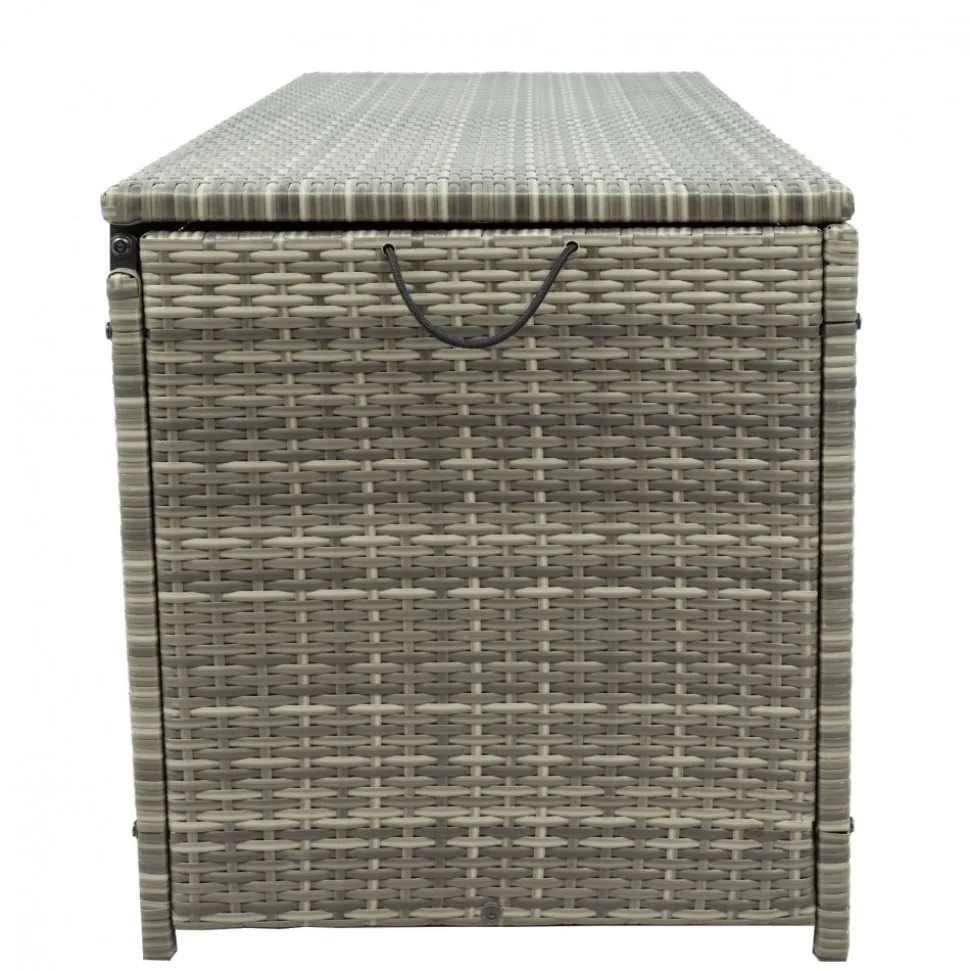 Dynbox i konstrotting | 420L | Grå | 134x54x59cm