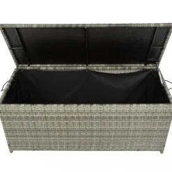 Dynbox i konstrotting | 420L | Grå | 134x54x59cm