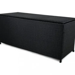 Dynbox i konstrotting till utemöbler | 420L | Svart