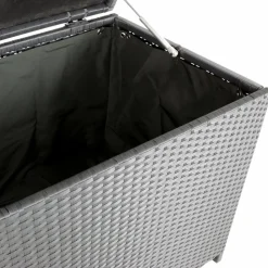 Dynbox i konstrotting till utemöbler | 420L | Svart