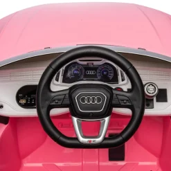 Elbil för barn Audi Q8 2x35W 12V7Ah| Rosa