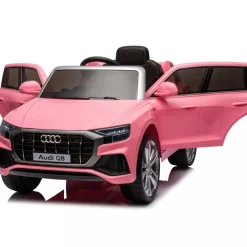 Elbil för barn Audi Q8 2x35W 12V7Ah| Rosa