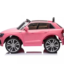 Elbil för barn Audi Q8 2x35W 12V7Ah| Rosa