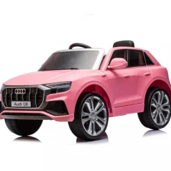 Elbil för barn Audi Q8 2x35W 12V7Ah| Rosa