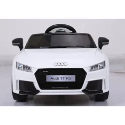 Elbil för Barn | Audi TT RS Roadster | 2.4G Fjärrkontroll | Vit
