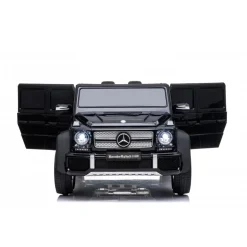 Elbil för barn Mercedes G-Wagon | 12V - 2x390 | Svart