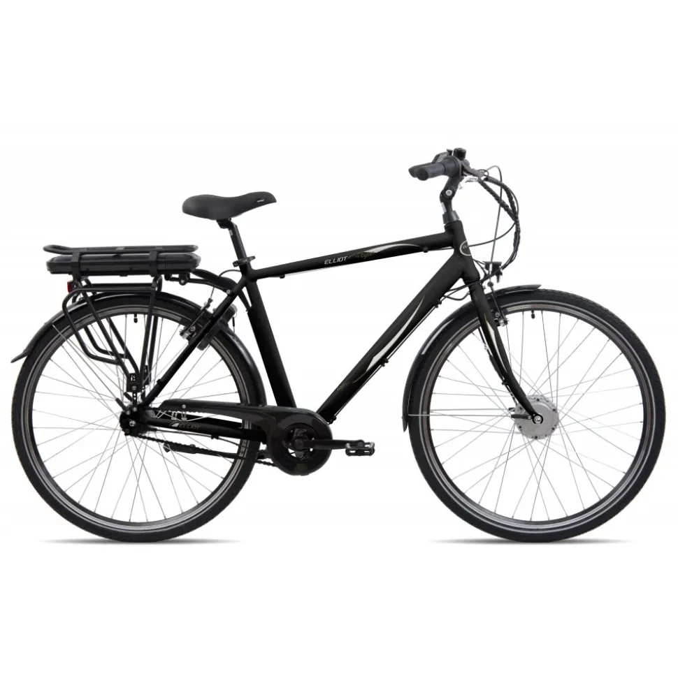 Elcykel Herr 28" | 250W-14,5 Ah | Europatillverkad | Lyfco Elliot 2.0 | Svart