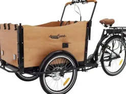 Eldriven Cargobike | Lådcykel för 4 barn | 250W Ananda-motor, LG-batteri & Shimano 6-växlar