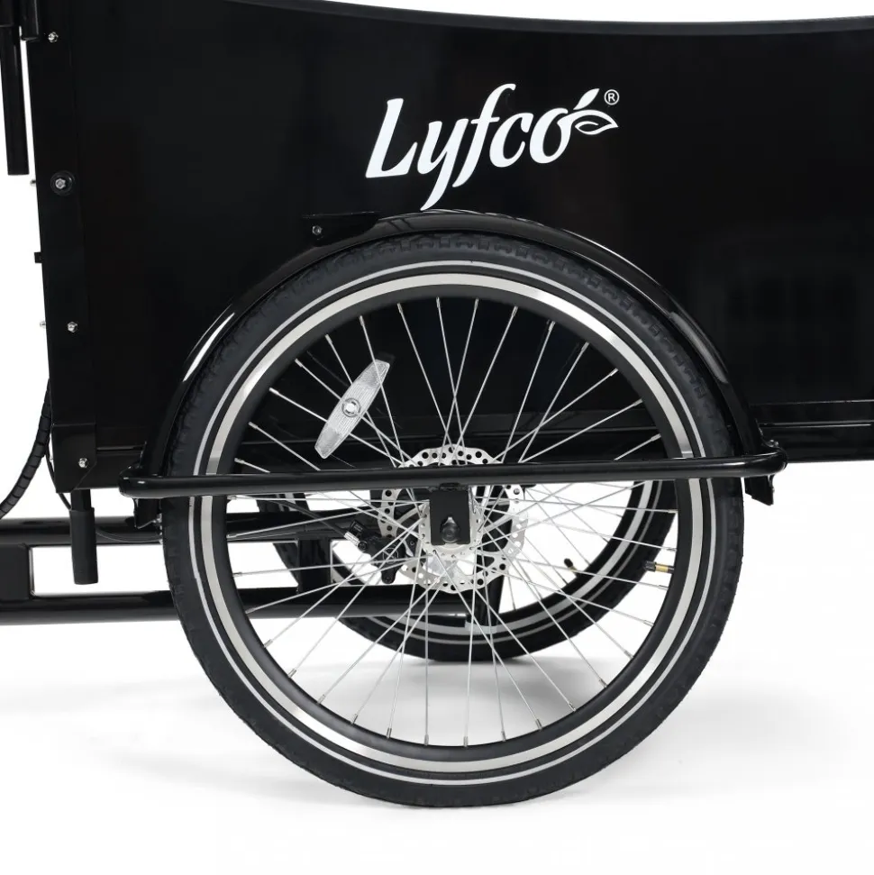 Eldriven cargobike | 250W - 16Ah | 6 växlar | LG-batteri - Pro