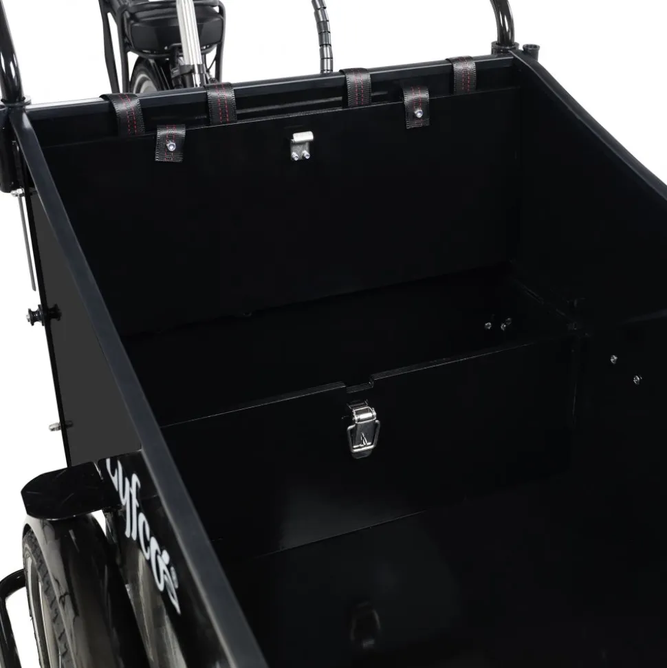 Eldriven cargobike | 250W - 16Ah | 6 växlar | LG-batteri - Pro