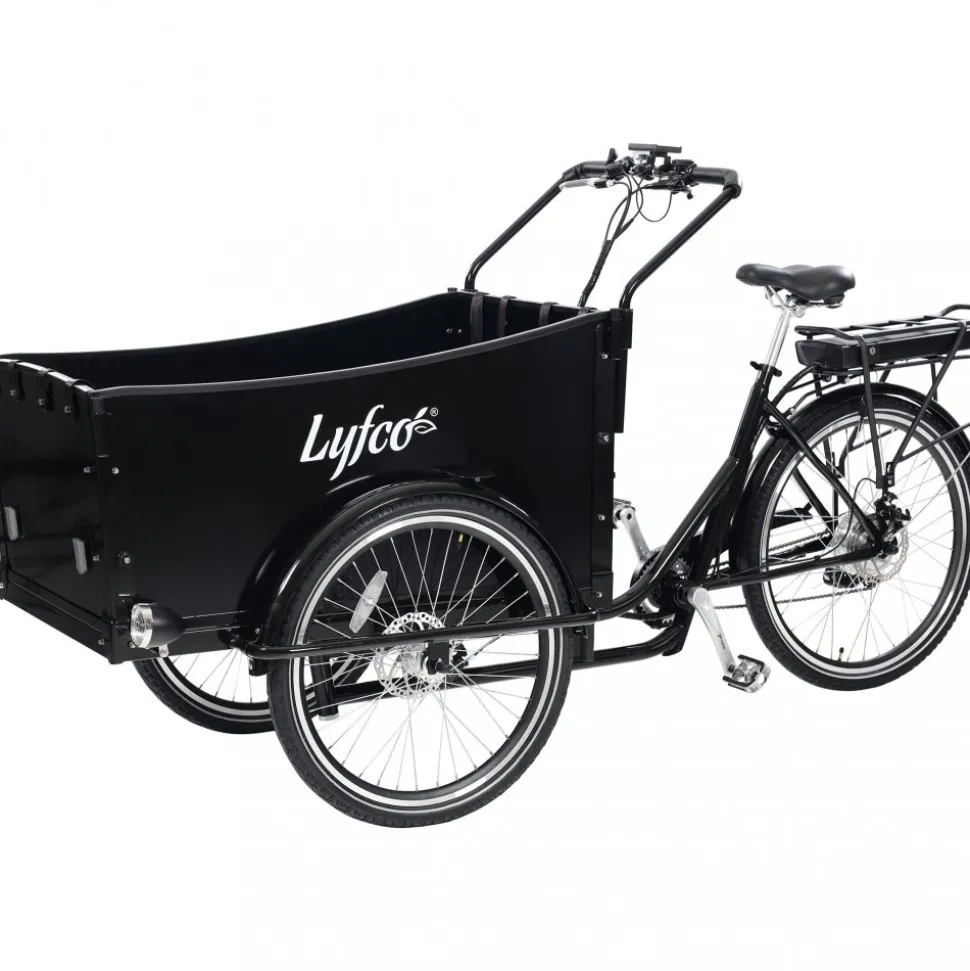 Eldriven cargobike | 250W - 16Ah | 6 växlar | LG-batteri - Pro
